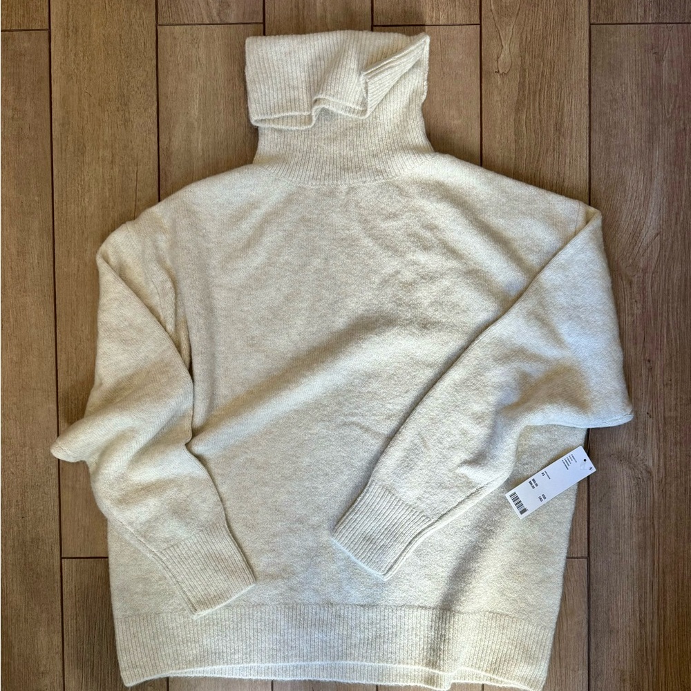 Urban Outfitters Oatmeal Turtleneck Sweater